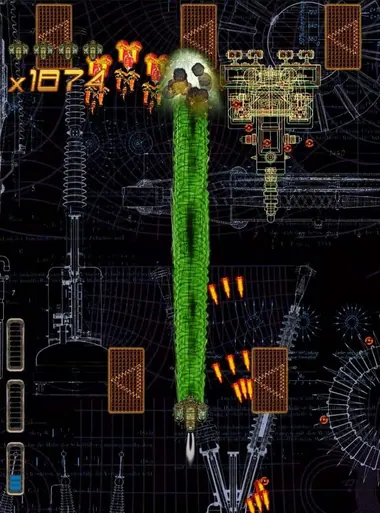 Gameplay screenshot: blueprint level