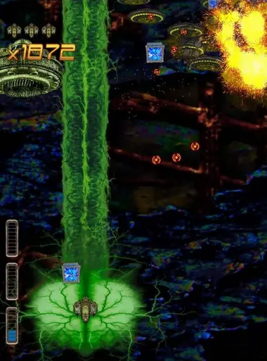 Gameplay screenshot: voltage blast
